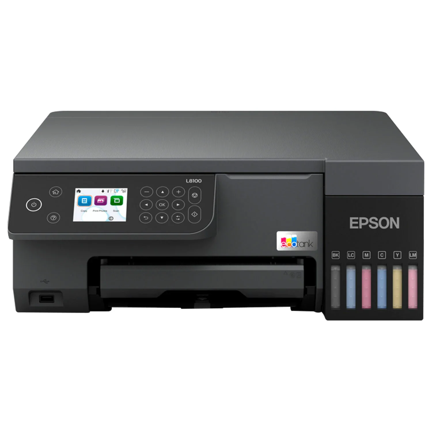 Фабрика Печати Epson L8100, А4, 6 цв., копир/принтер/сканер, USB (C11CK94402/94503)