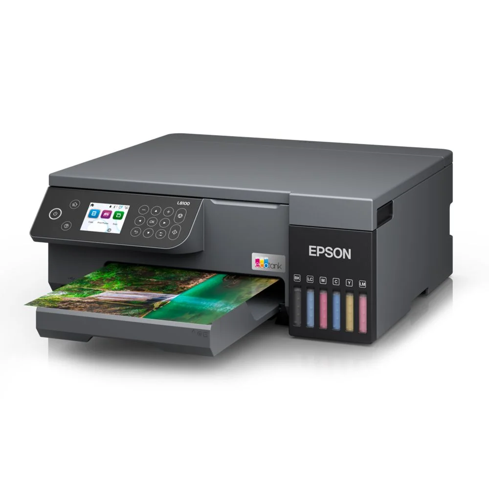 Фабрика Печати Epson L8100, А4, 6 цв., копир/принтер/сканер, USB (C11CK94402/94503)