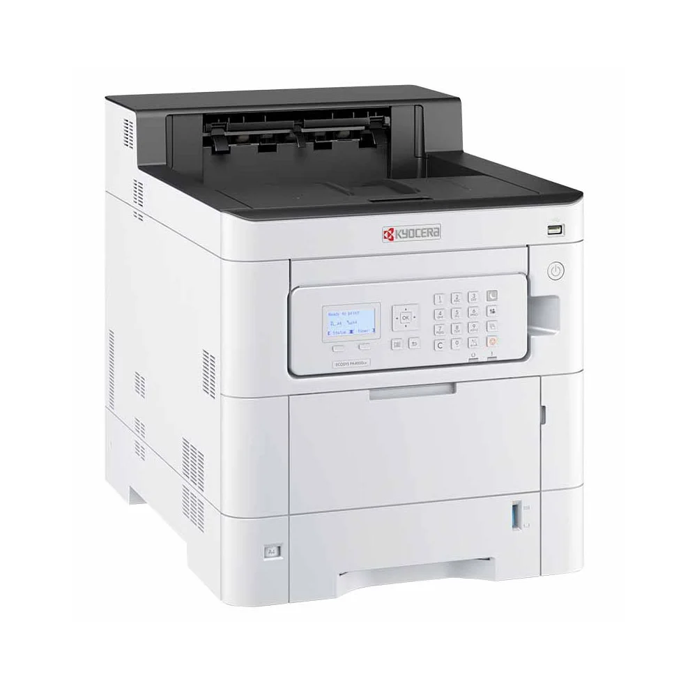 Принтер Kyocera ECOSYS PA4000cx (цвет. лазерный, A4, 40 стр/мин,1200 dpi, 1Гб, USB 2.0, Netw,550 л., Duplex,1102Z03NL0