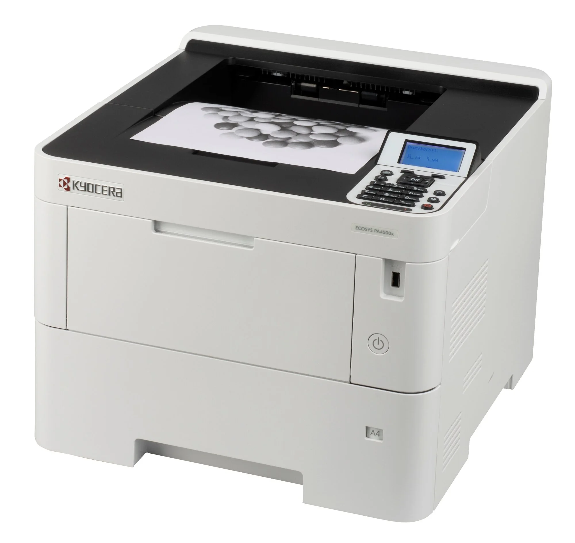 Принтер Kyocera ECOSYS PA6000x (A4,60ppm,1200dpi,512Мб,1*500стр.,DU,Wi-Fi, Duplex Сеть,старт.(110C0T3NL0)
