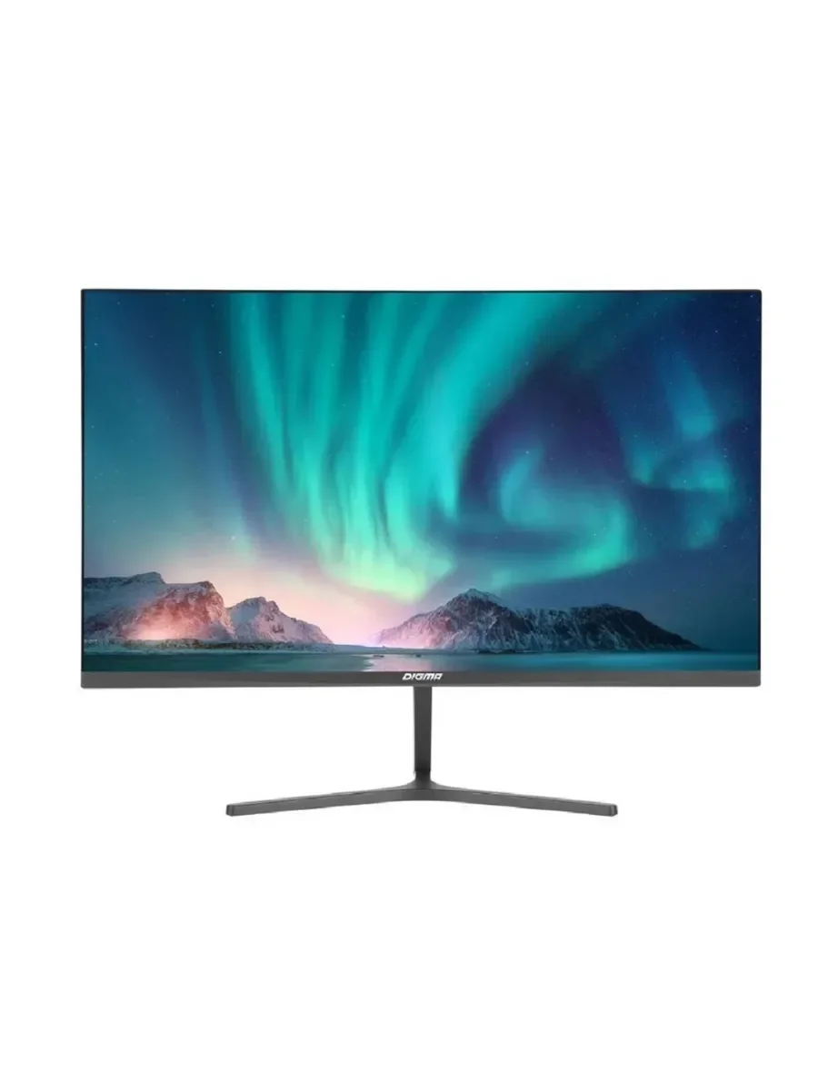 Монитор 23.8" Digma Progress 24P503F IPS 1920x1080, 100 Гц, 5 мс, 16:9, 250 кд/м2, 1xHDMI, 1xDP, 1xVGA, 1x3.5 мм, темно-серый