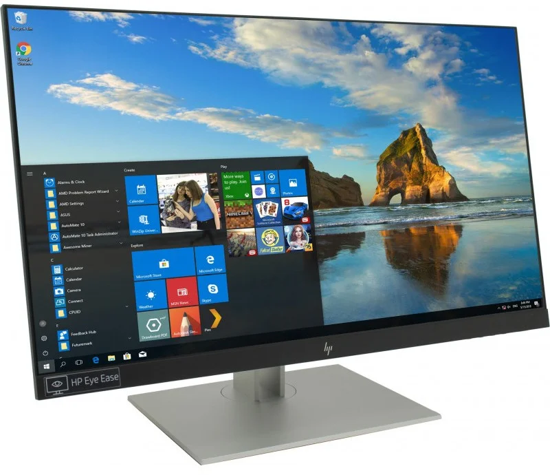 Монитор 23.8" HP E24m G4 Conferencing IPS 1920x1080, 75 Гц, 5 мс, 16:9, 300 кд/м², DP 1.2, HDMI 1.4, USB-C (65 Вт), USB Hub (4x USB 3.0), 3.5 Jack, Et