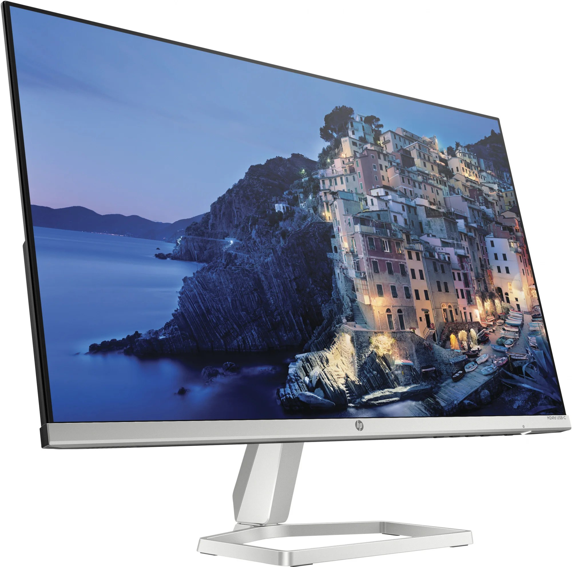 Монитор 23.8" HP M24m IPS 1920x1080, 75 Гц, 5 мс, 16:9, 300 кд/м2, 1xHDMI, 1xDP, USB-C, 1x3.5 мм, серебристый/черный