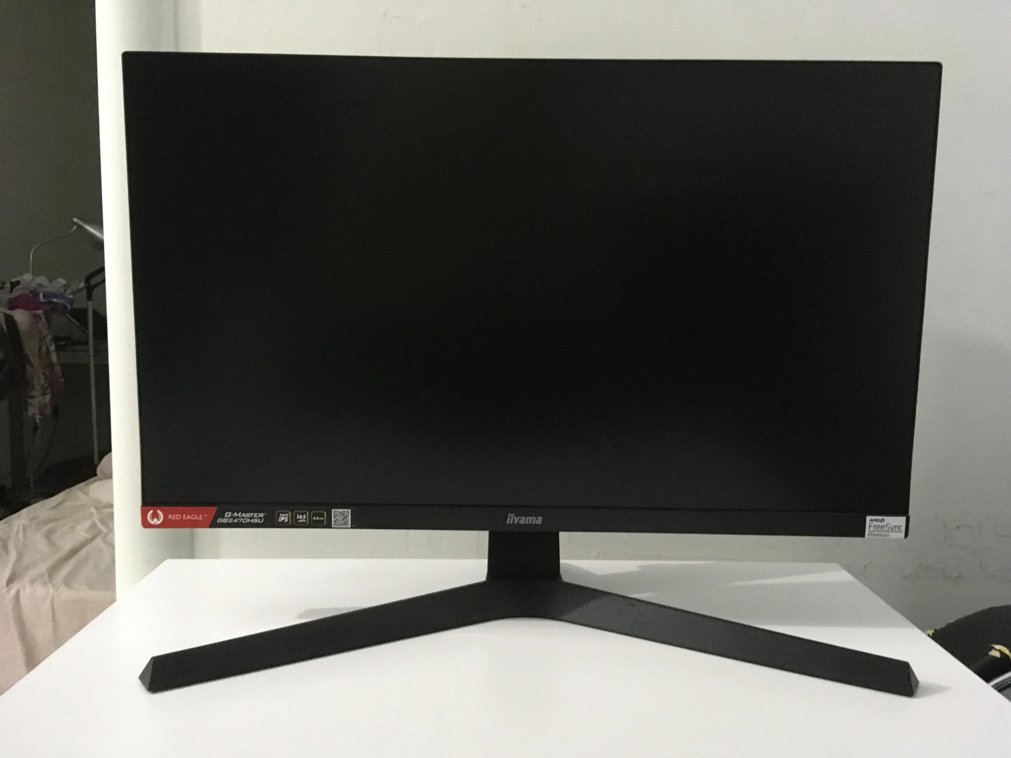 Монитор 23.8" Iiyama G-Master Red Eagle G2470HSU-B1 IPS 1920x1080, 165 Гц, 0.8 мс, 16:9, 250 кд/м², 2x2 Вт, 1xHDMI, 1xDP, USB, черный