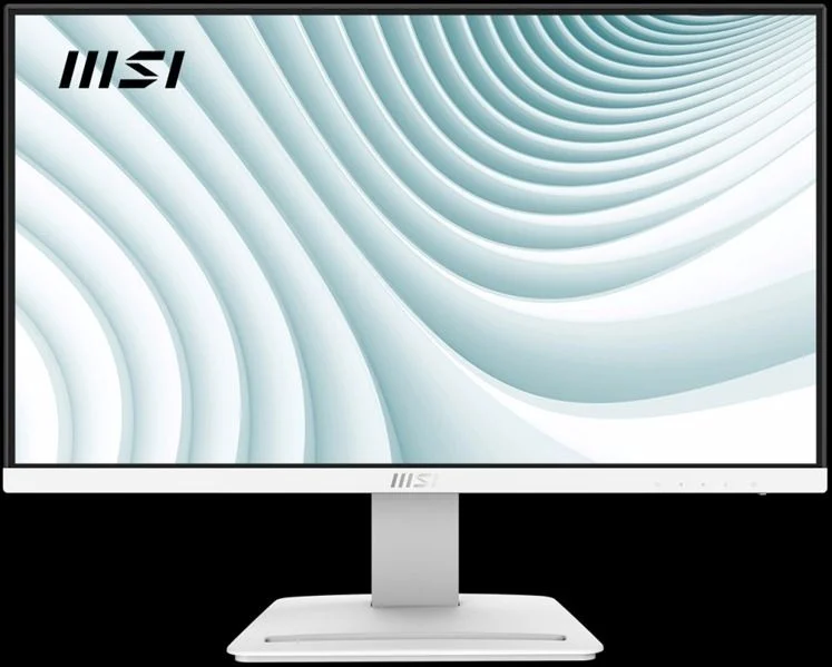 Монитор 23.8" MSI Pro MP243XW IPS 1920x1080, 100 Гц, 4 мс, 16:9, 300 кд/м², HDMI 1.4, DP 1.2a, 3.5 мм, динамики (2x3 Вт), белый