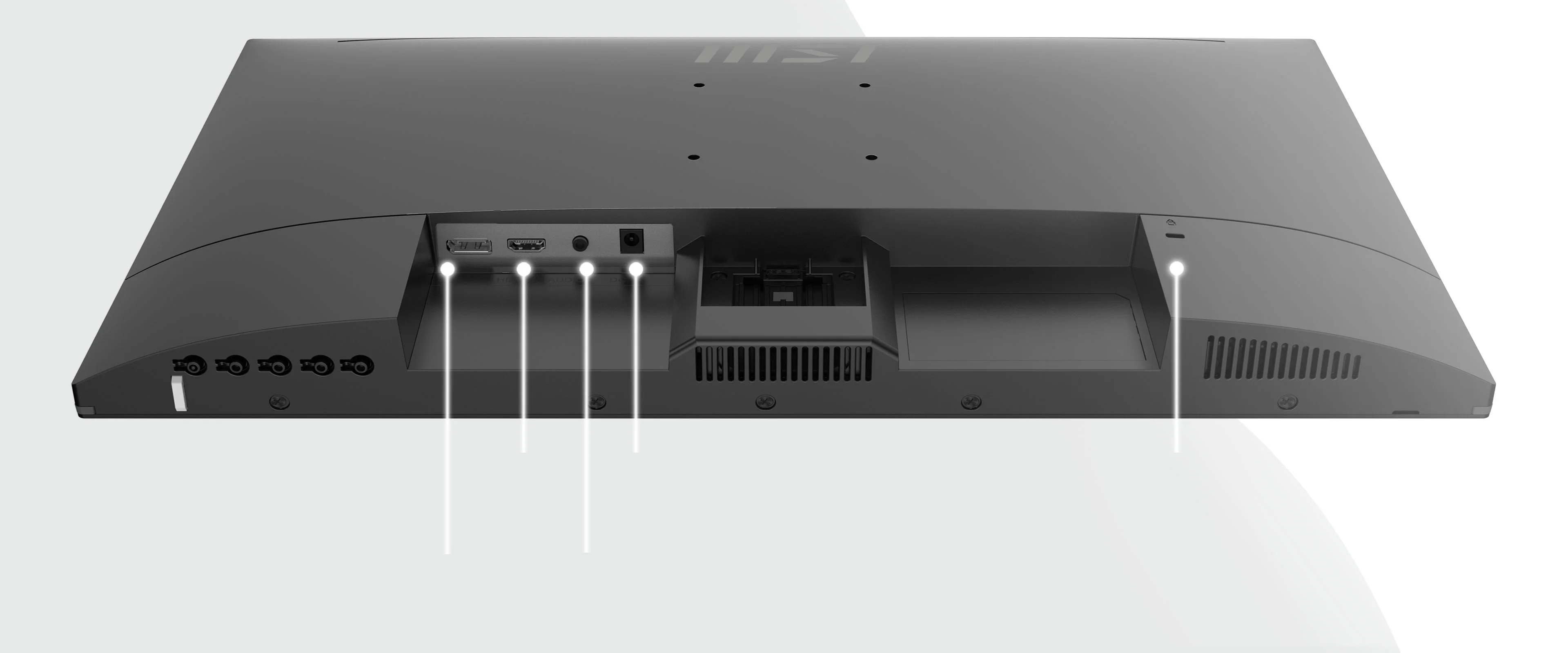 Монитор 23.8" MSI Pro MP243XW IPS 1920x1080, 100 Гц, 4 мс, 16:9, 300 кд/м², HDMI 1.4, DP 1.2a, 3.5 мм, динамики (2x3 Вт), белый