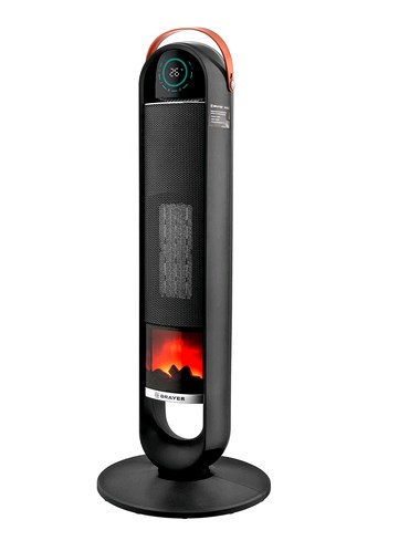 Тепловентилятор BRAYER BR4862, 2000Вт, LED-диспл, пуль ДУ,тайм 15 ч, СДЕЛАЕМ ЛУЧШУЮ ЦЕНУ!