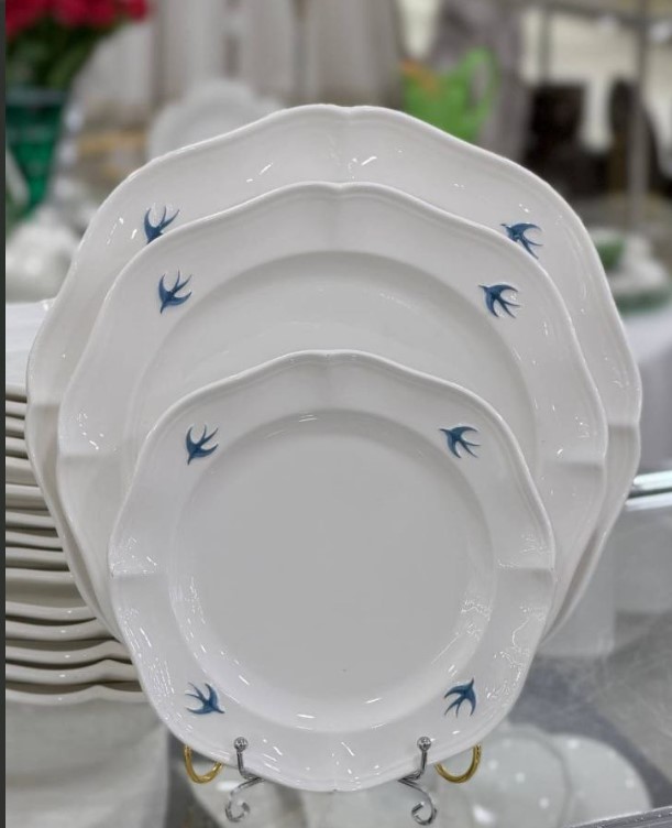 RA-888-925 Тарелки 19см 6шт BLUE BIRD / ящ* 6наб