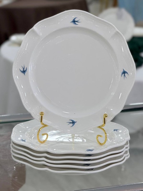 RA-888-926 Тарелки 24см 6шт BLUE BIRD / ящ* 4наб