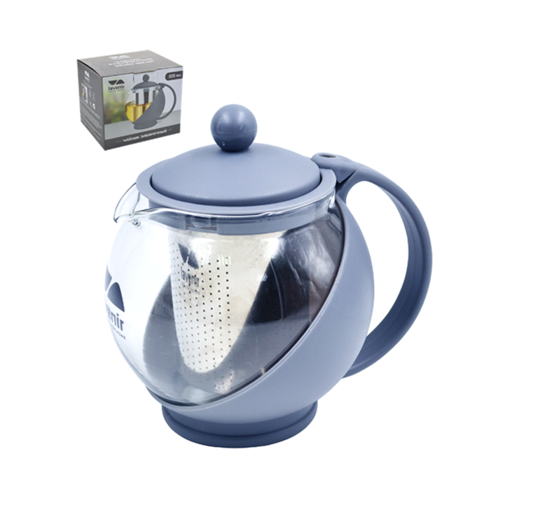 Lavenir Чайник заварочный 8037-500GRY (500 мл)