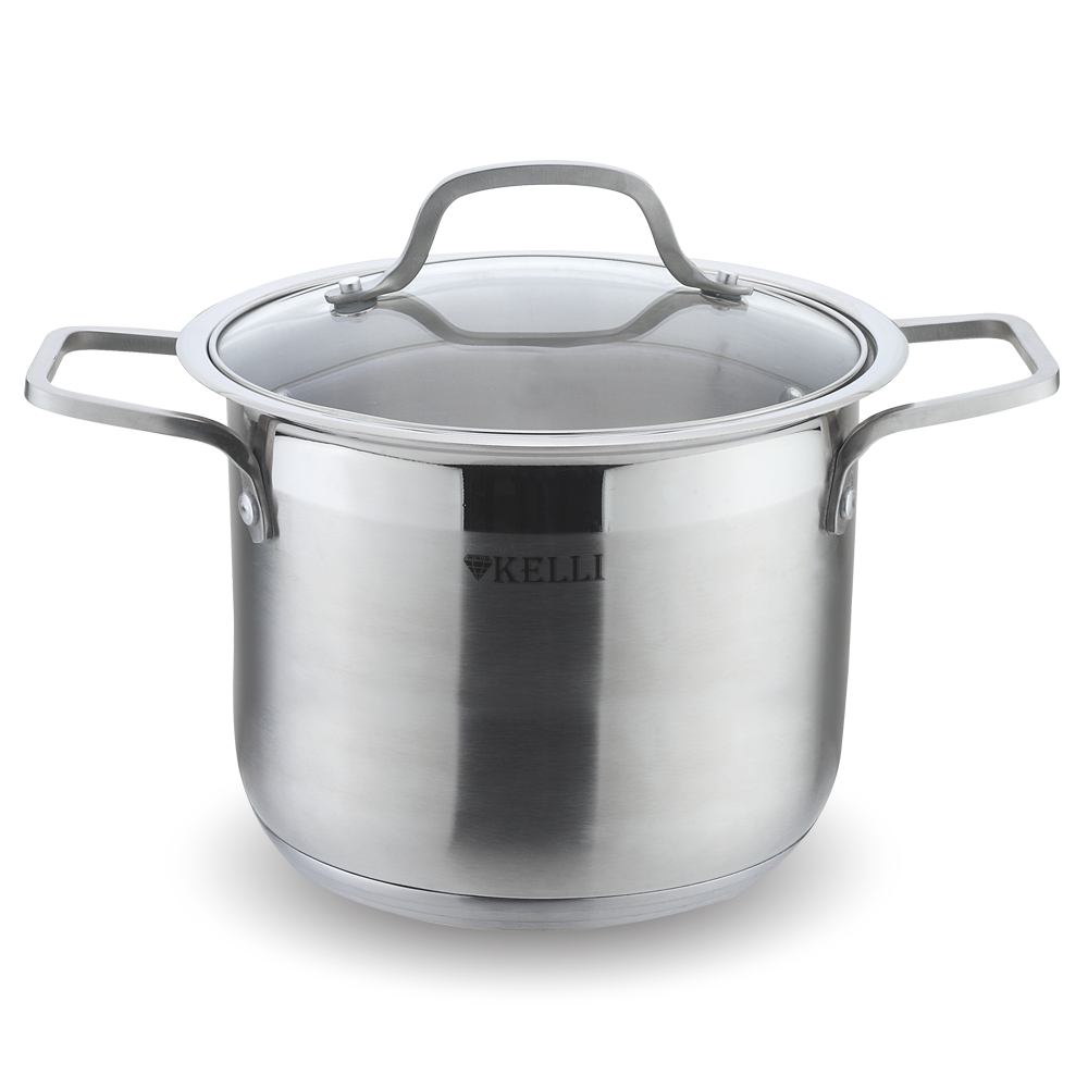 Kelli KL-4237 Кастрюля из нержавеющей стали 26л  (1х4)