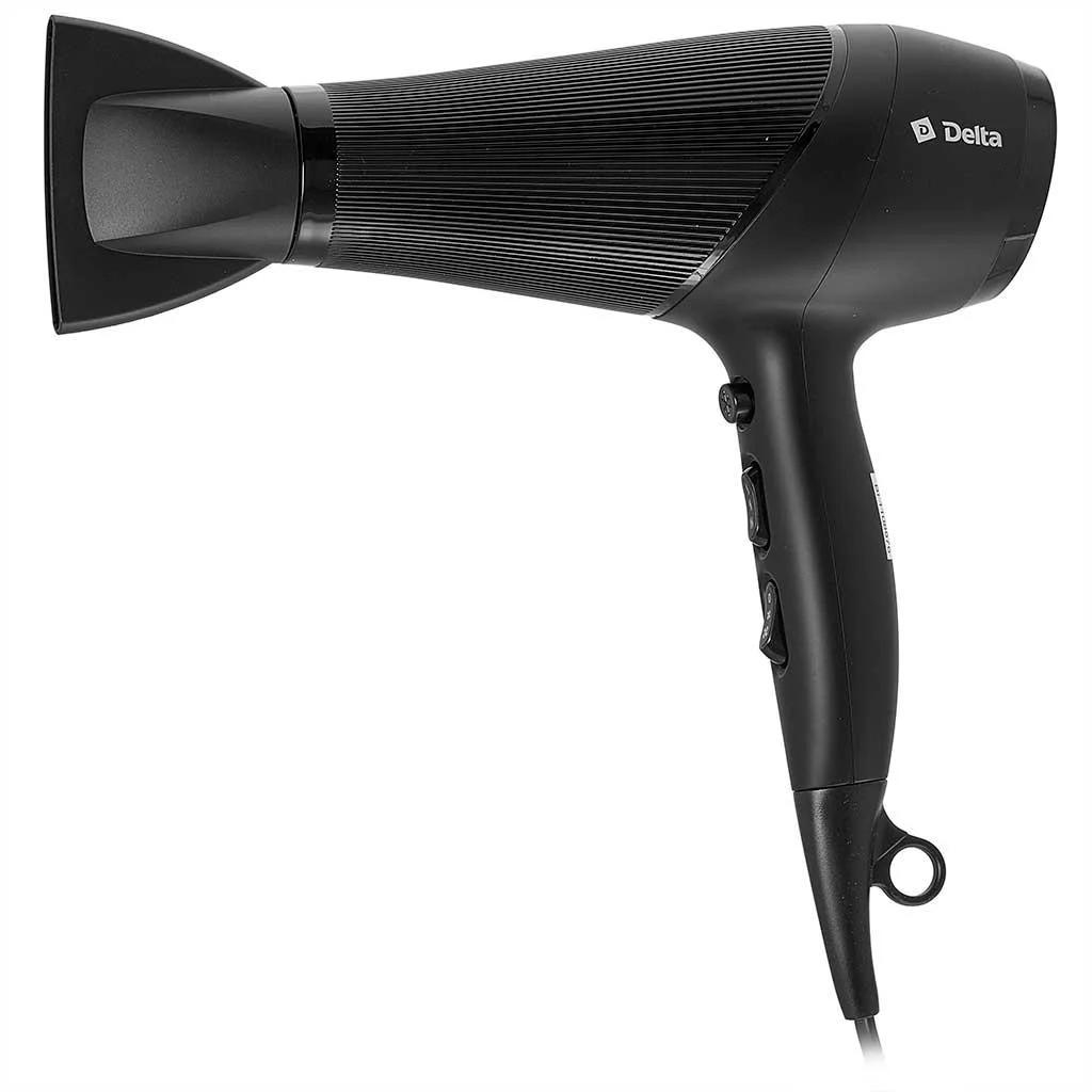 Фен DELTA DL-0948 черный, 2200 Вт