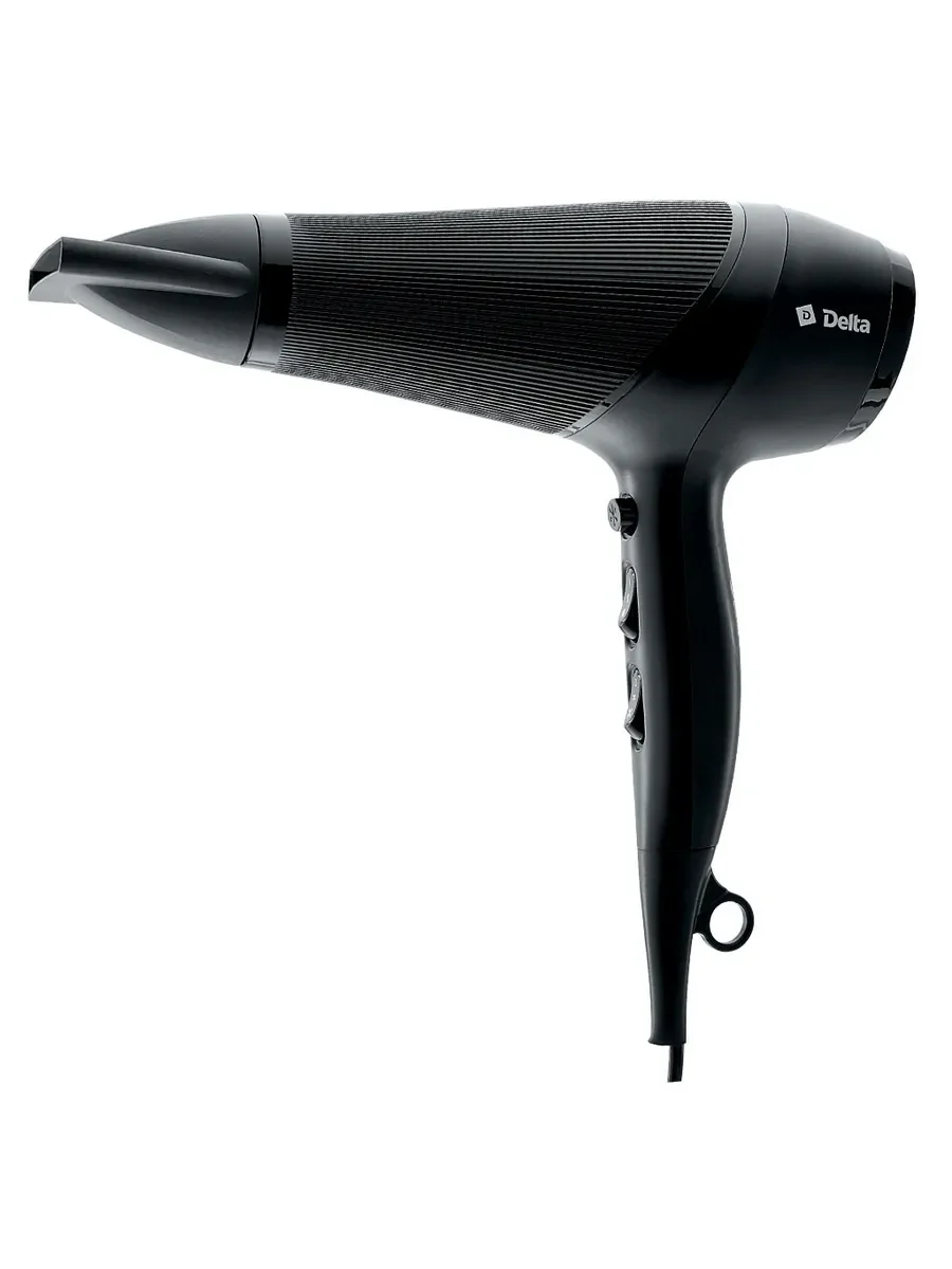 Фен DELTA DL-0948 черный, 2200 Вт