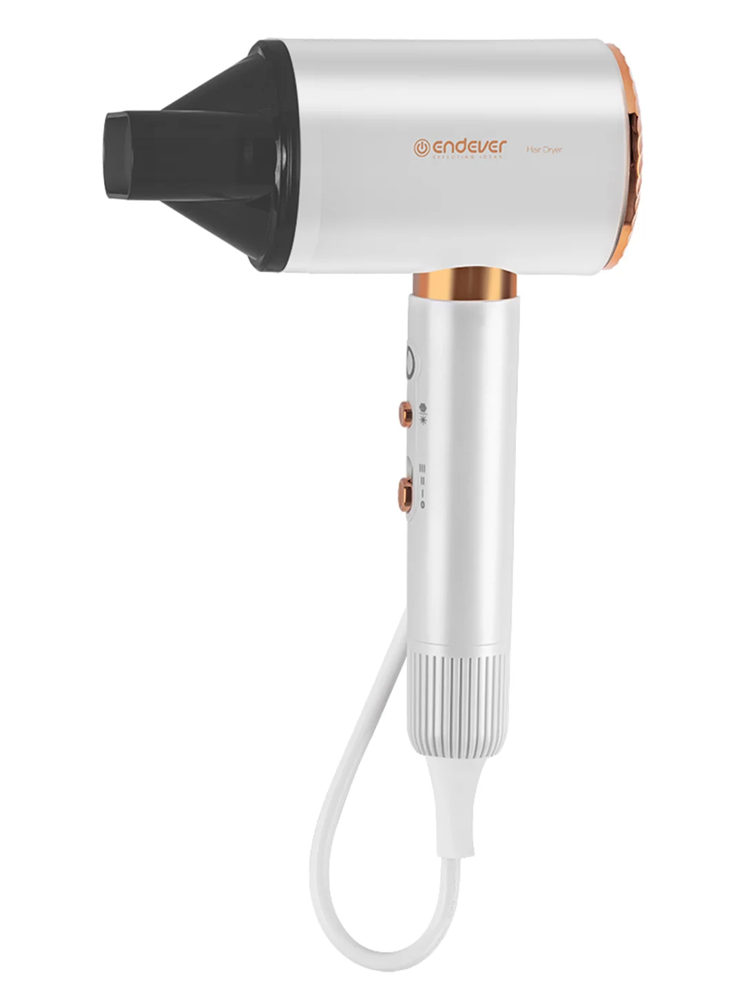 Фен Endever Aurora-513 белый/золотой, 2200 Вт