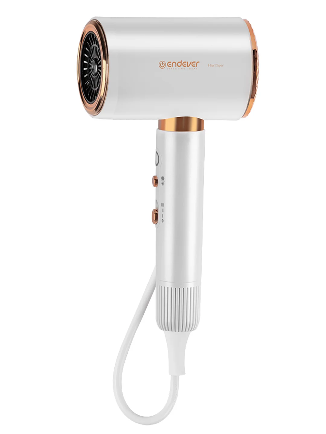 Фен Endever Aurora-513 белый/золотой, 2200 Вт