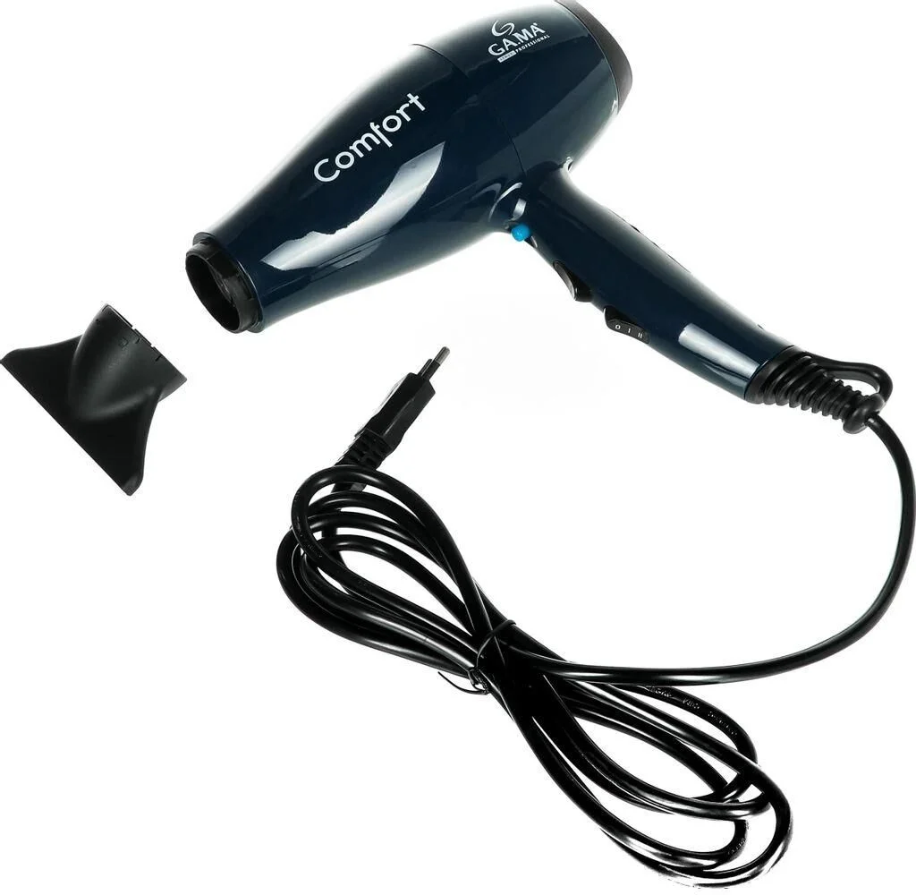 Фен GA.MA COMFORT GH0502 синий, 2200 Вт