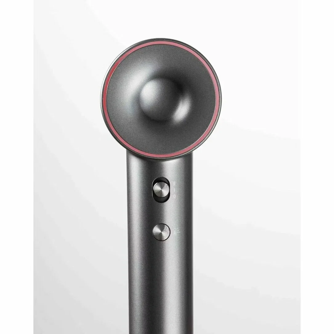Фен Haier HHD-603 графитовый, 1600 Вт, компактный, ионизация
