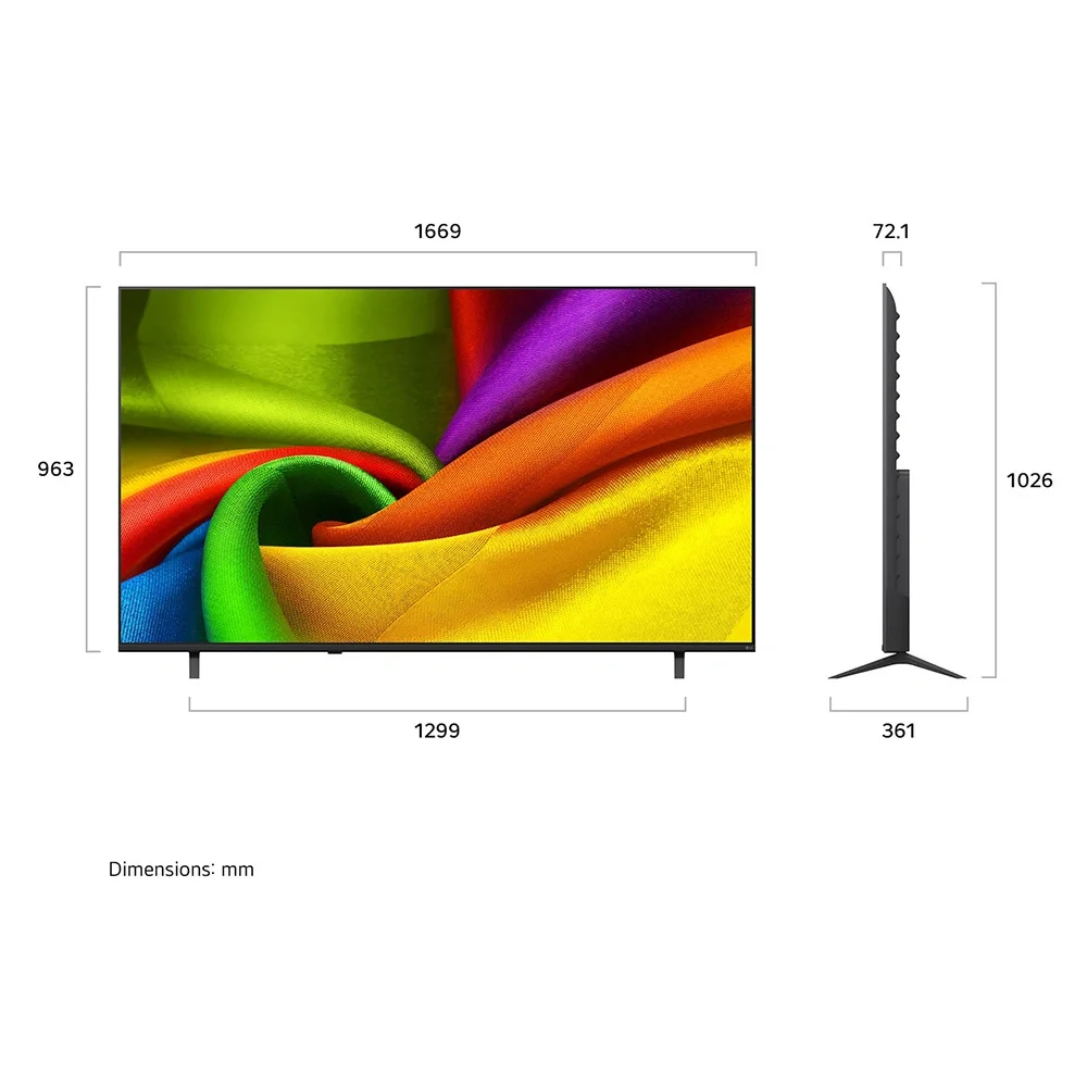 55" Телевизор NANO LED LG 55NU900B6LA.ARUG (2026)
