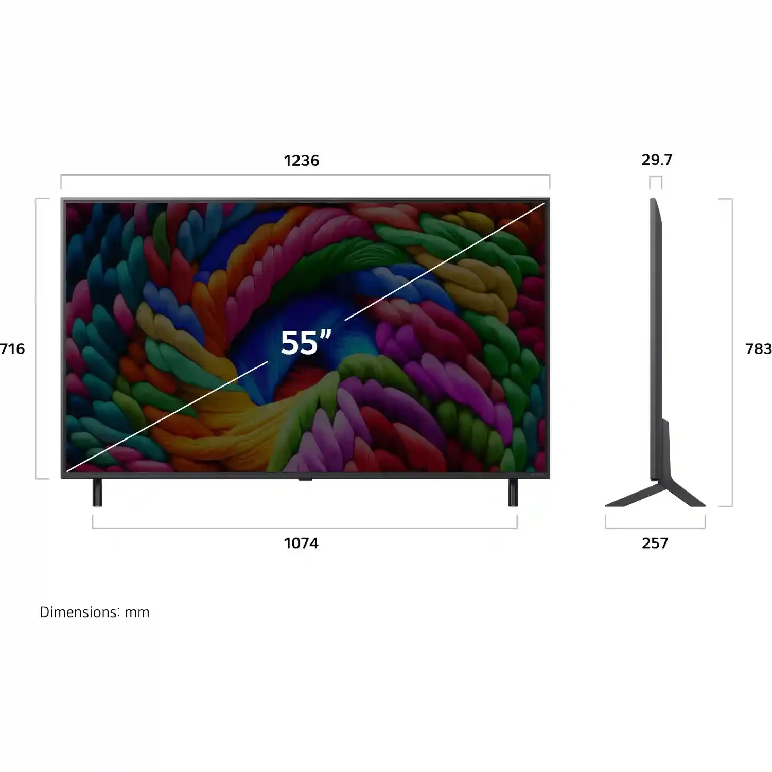 65" Телевизор NANO LED LG 65NU900B6LA.ARUG (2026)