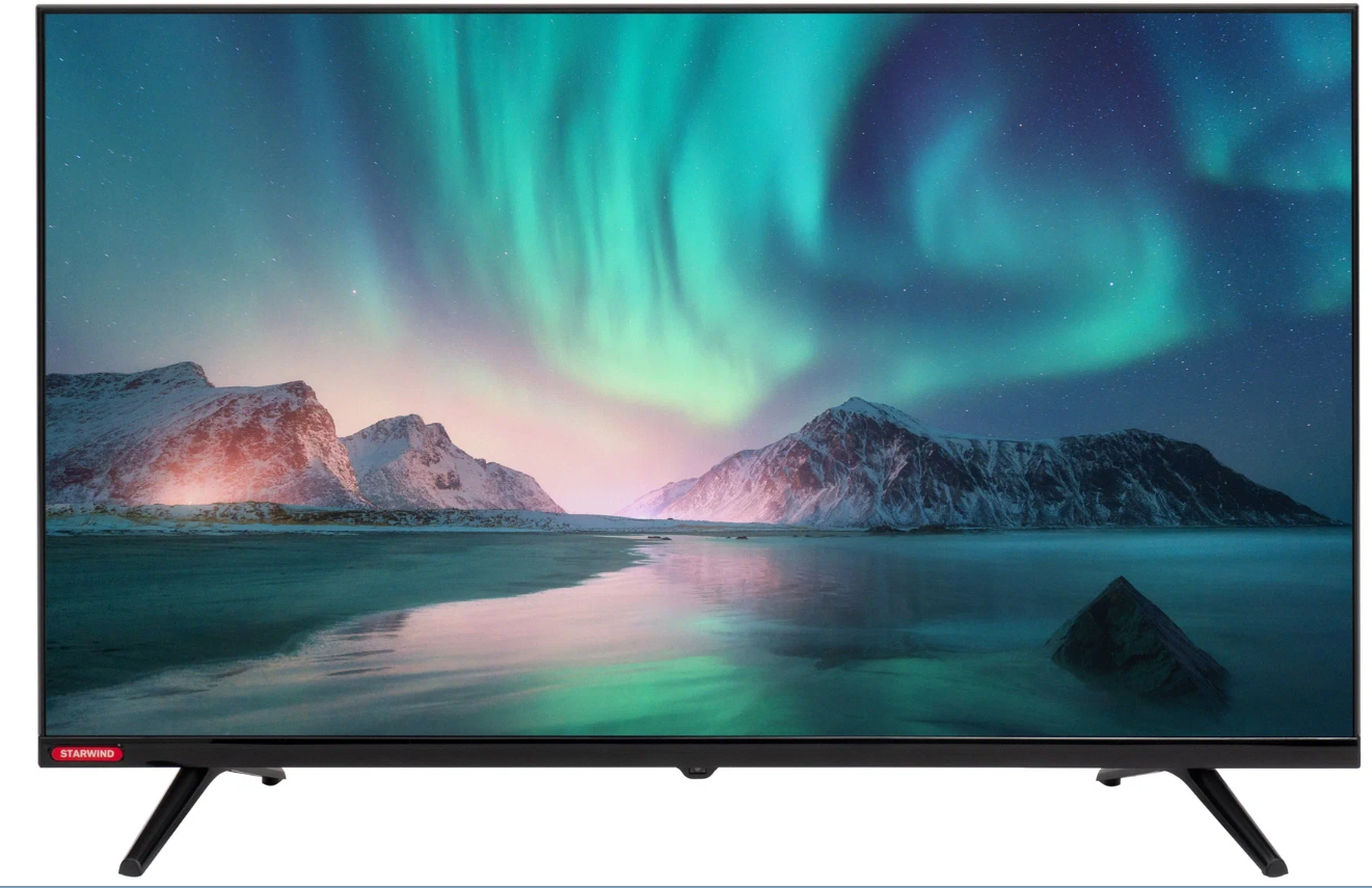 Телевизор LED 32" STARWIND SW-32BG200 черный 1366x768, HD READY, 60 Гц, DVB-C, DVB-T, DVB-T2, HDMI