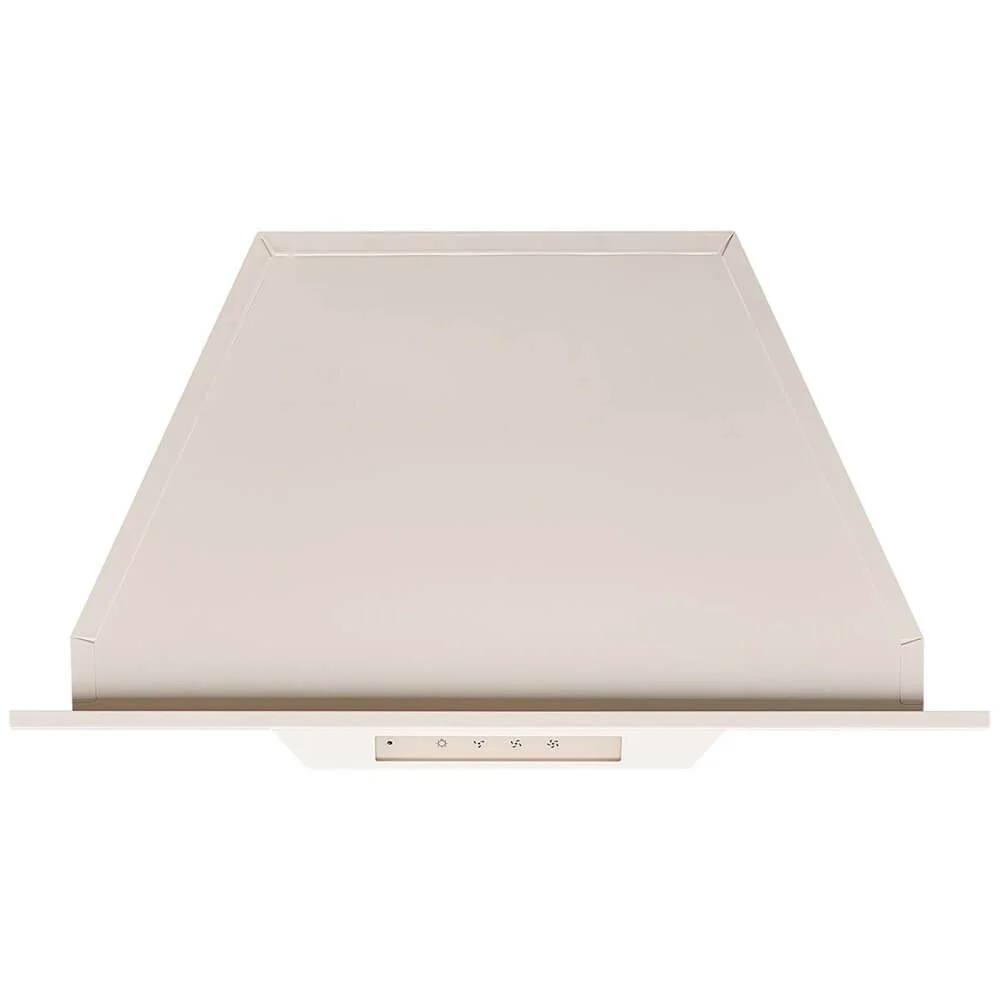 Вытяжка встраиваемая Kuppersberg INLINEA 52 Beige, ширина 52 см, отвод/рециркуляция, 850 м3/час, электронное сенсорное управление, таймер, пульт ДУ, 3