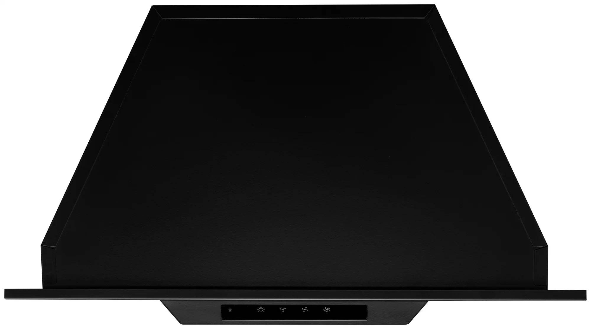 Вытяжка встраиваемая Kuppersberg INLINEA 52 Black, ширина 52 см, отвод/рециркуляция, 850 м3/час, электронное сенсорное управление, таймер, пульт ДУ, 3