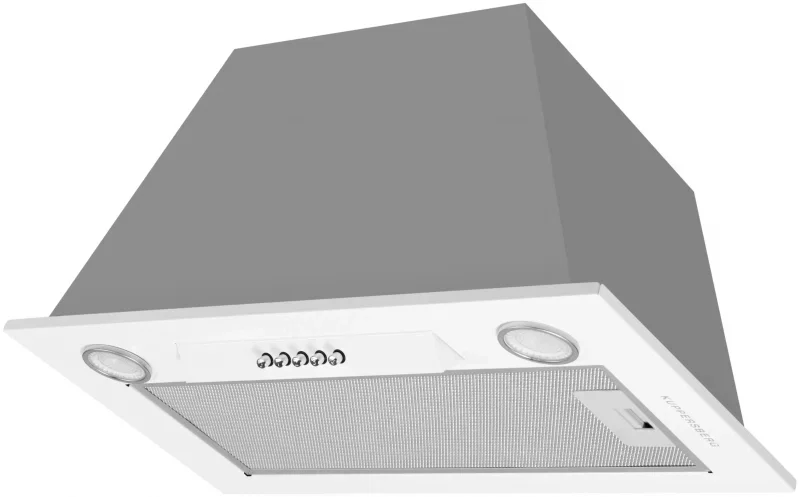 Вытяжка встраиваемая Kuppersberg Inlinea 52 W X белый, 52 см, 1300 куб. м/ч, 39 дБ