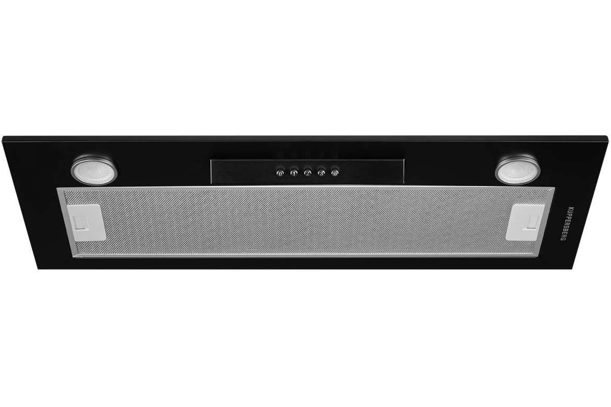 Вытяжка встраиваемая Kuppersberg Inlinea 70 BX черный/нержавеющая сталь, 70 см, 1300 куб. м/ч, 41 дБ