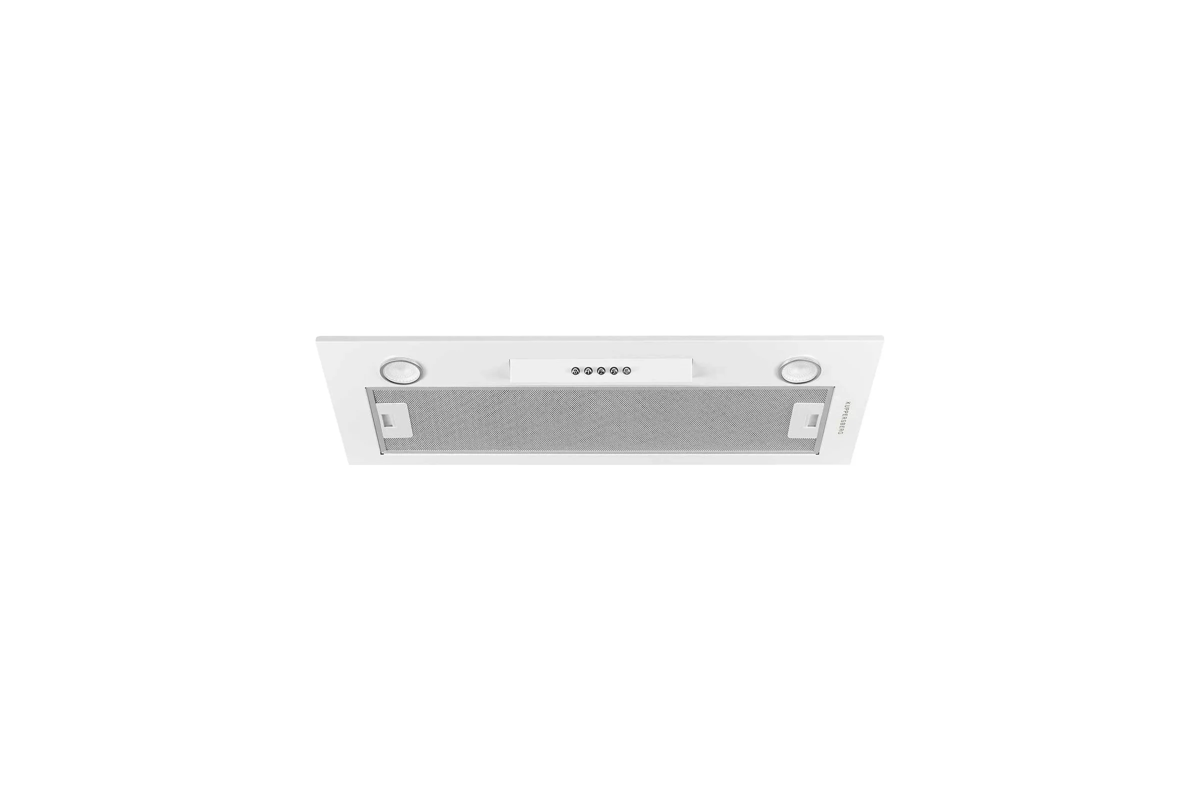 Вытяжка встраиваемая Kuppersberg Inlinea 70 WX белый/нержавеющая сталь, 70 см, 1300 куб. м/ч, 41 дБ