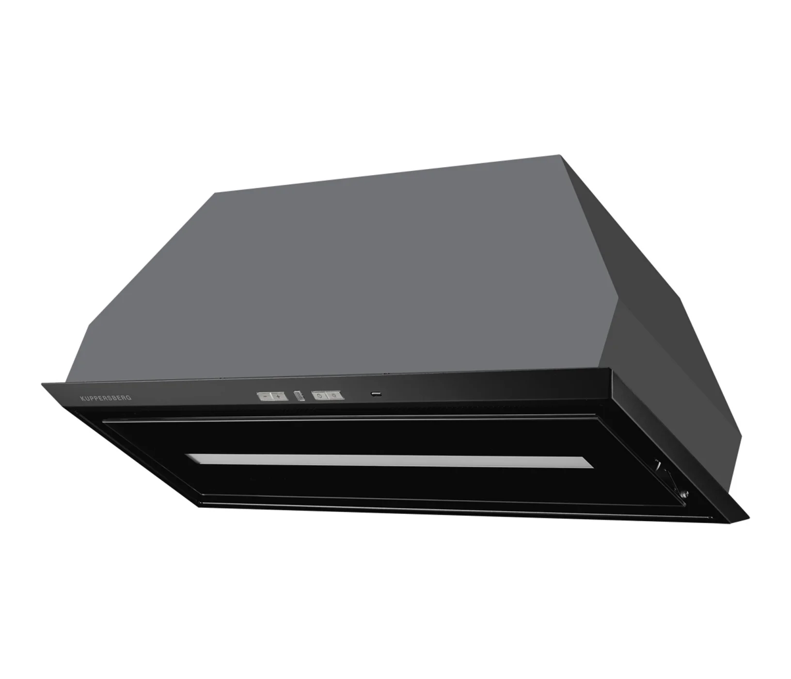 Вытяжка встраиваемая Kuppersberg Intro 60 Black черный, 54 см, 1500 куб. м/ч, 43 дБ