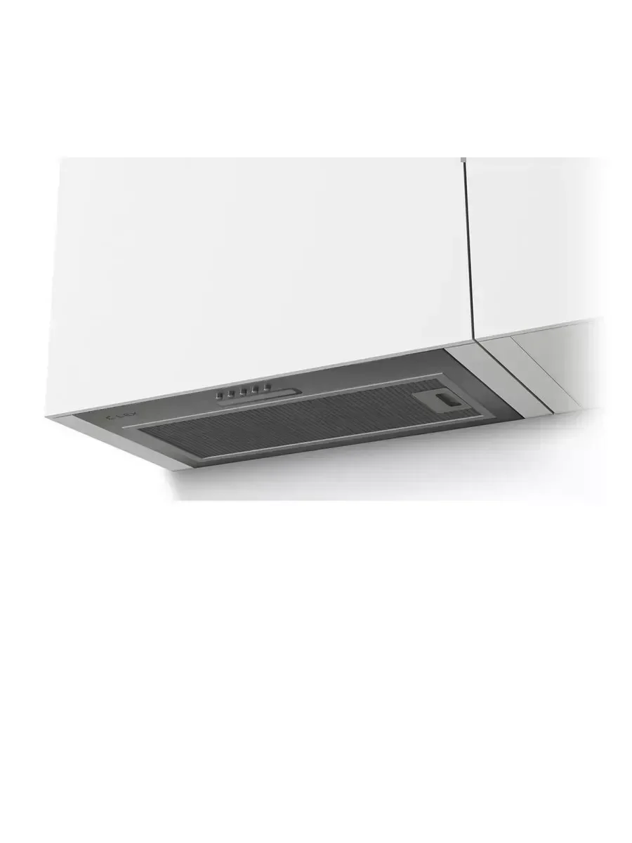Вытяжка встраиваемая LEX GS Bloc LIGHT 600 белый управление: кнопочное (1 мотор)
