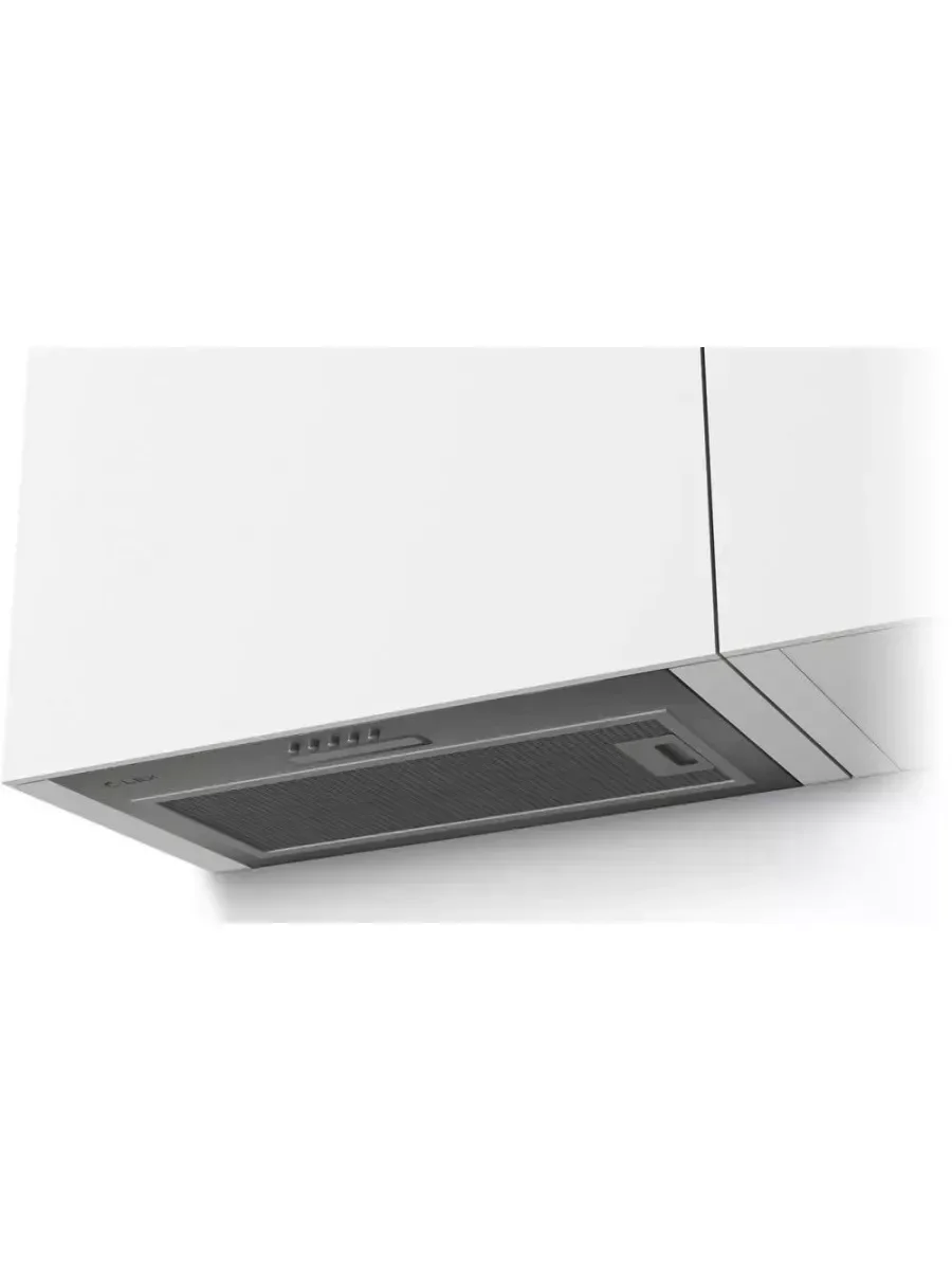 Вытяжка встраиваемая LEX GS Bloc LIGHT 600 нержавеющая сталь, 53 см, 500 куб. м/ч, 44 дБ
