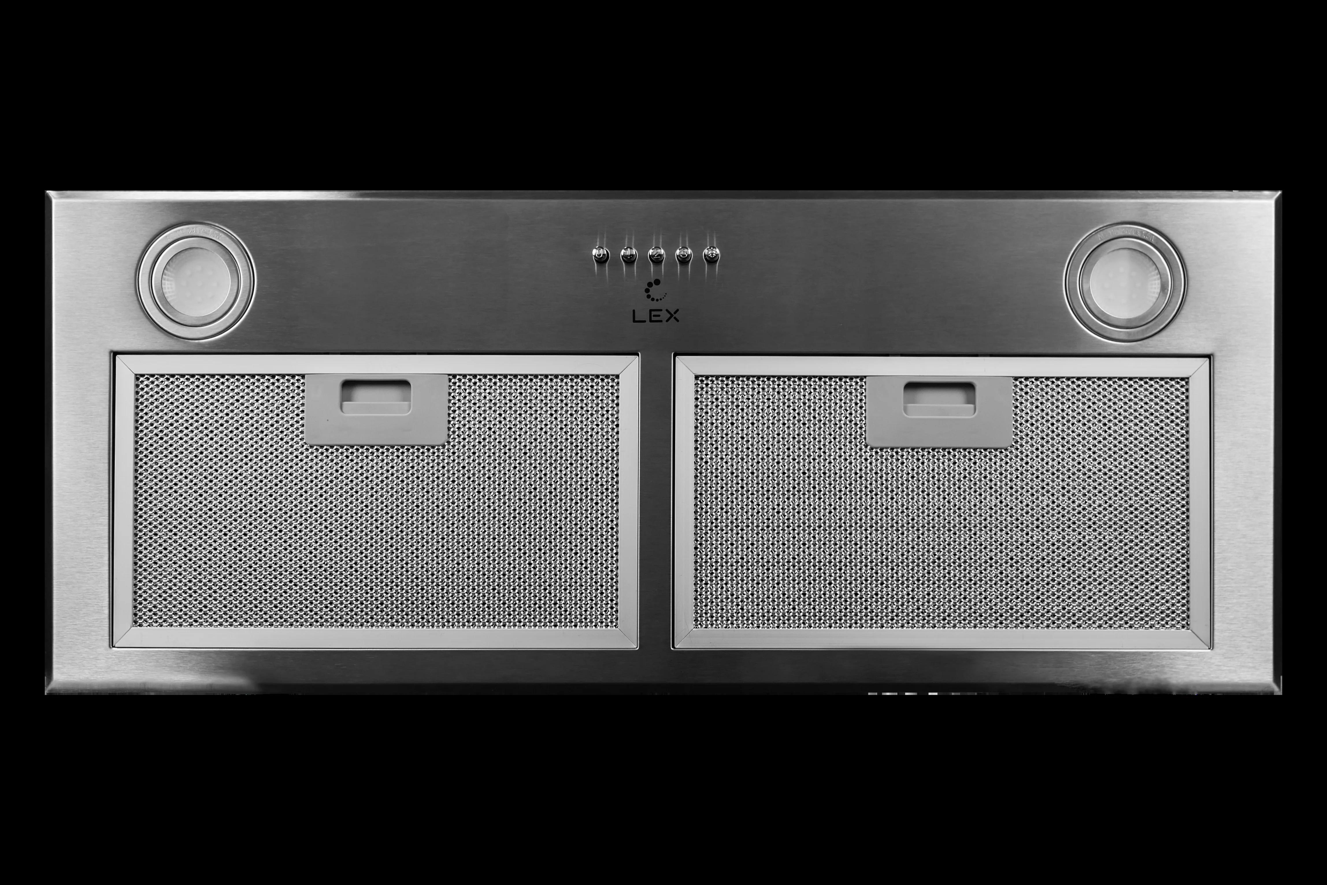 Вытяжка встраиваемая LEX GS Bloc P 900 нержавеющая сталь управление: кнопочное (1 мотор)