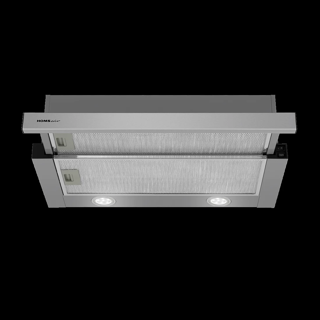 Вытяжка встраиваемая Maunfeld VS Light 60 нержавеющая сталь, 60 см, 520 куб. м/ч, 56 дБ