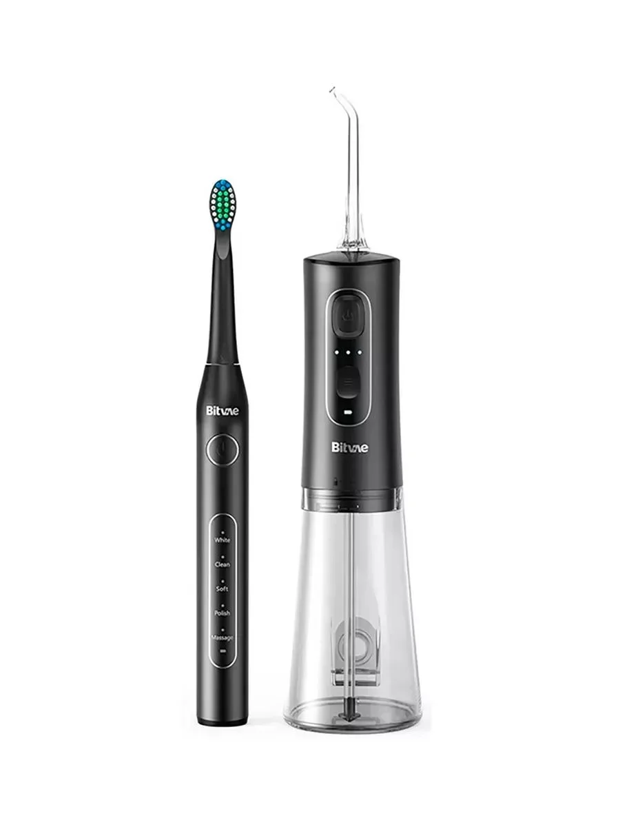 Ирригатор Bitvae D2 Daily Toothbrush C2 (4 насадки к щетке + 4 насадки к ирригатору) (D2+С2) GLOBA