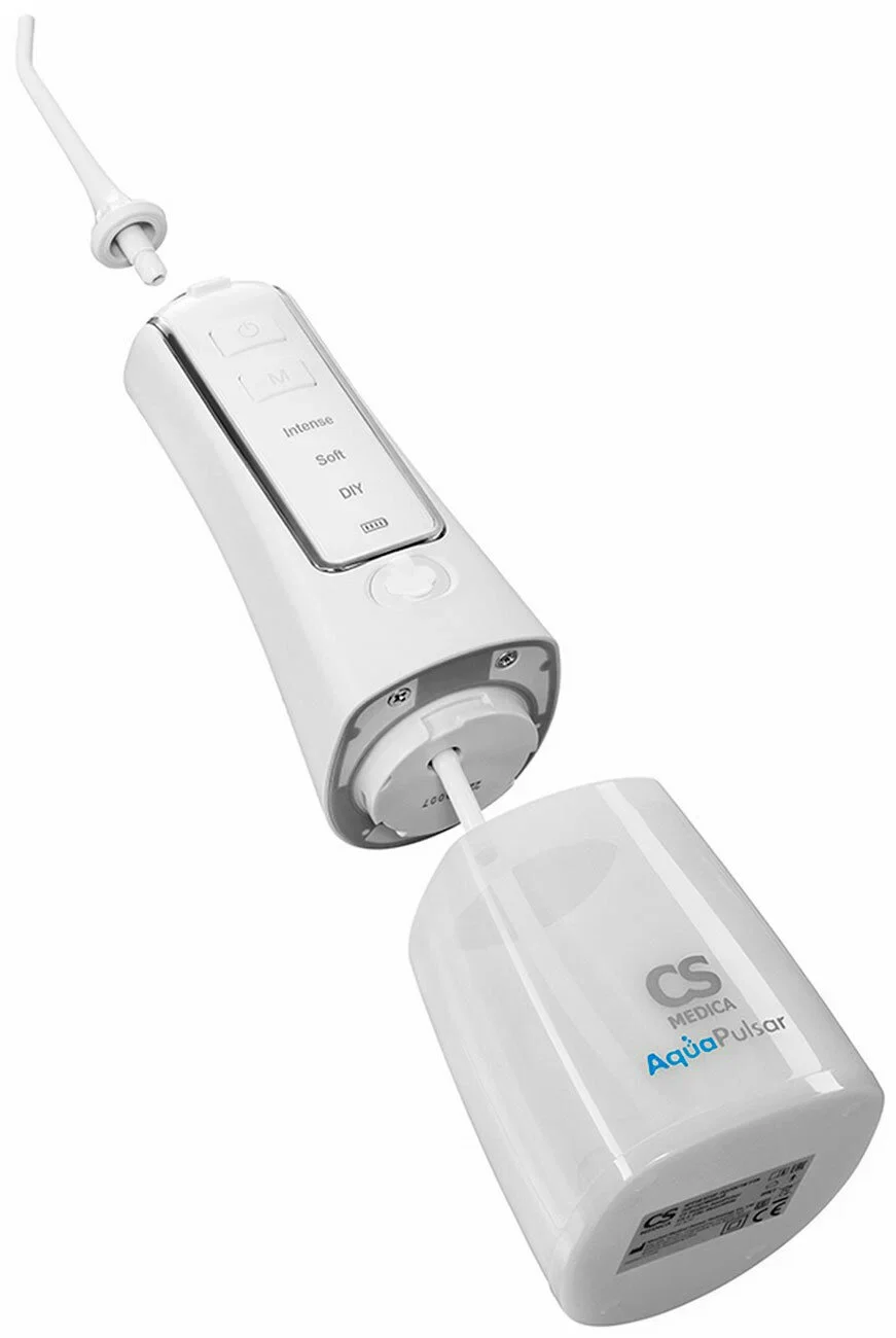 Ирригатор CS Medica AquaPulsar CS-8 Elite MoonWhite, белый