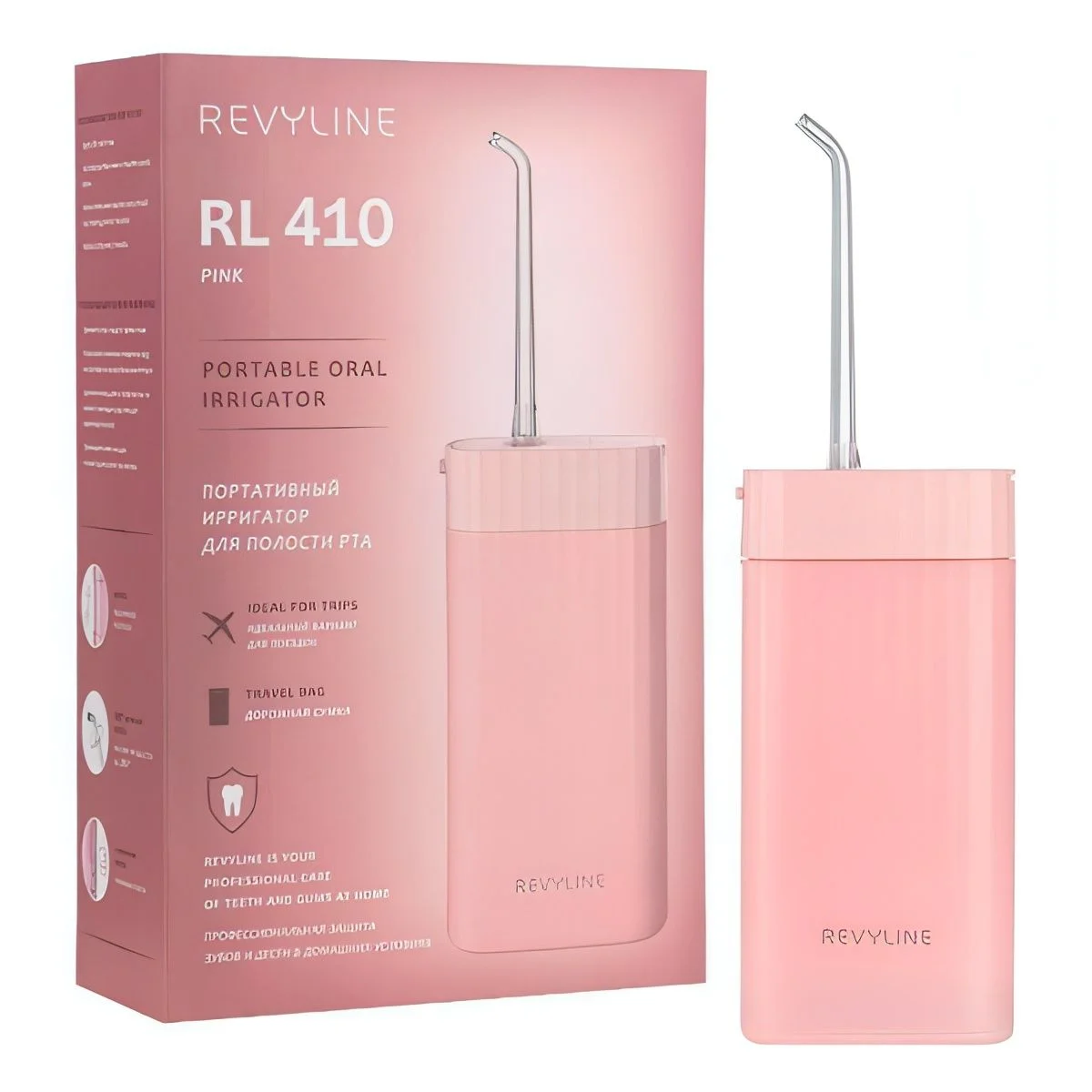 Ирригатор Revyline RL 410, розовый