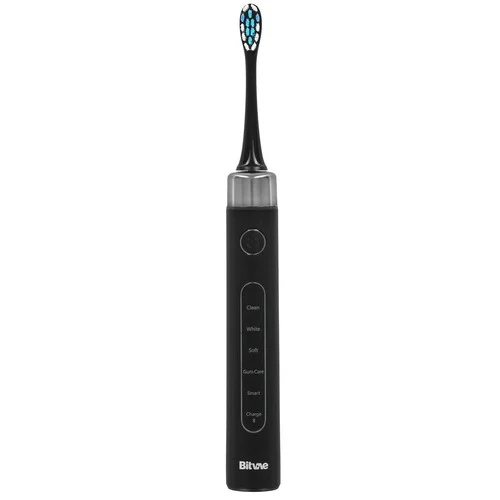 Электрическая зубная щетка Bitvae S2 Toothbrush с поддержкой приложения для смартфонов, S2 GLOBAL, черная