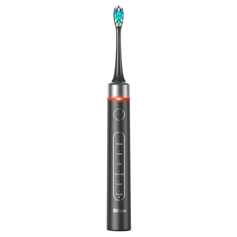 Электрическая зубная щетка Bitvae S2 Toothbrush с поддержкой приложения для смартфонов, S2 GLOBAL, черная