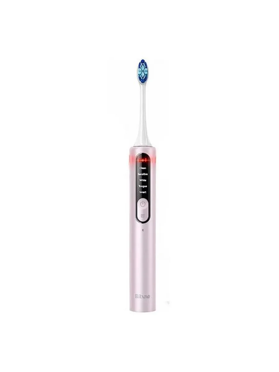 Электрическая зубная щетка Bitvae S3 Smart E-Toothbrush с поддержкой приложения для смартфонов, S3 GLOBAL, розовая