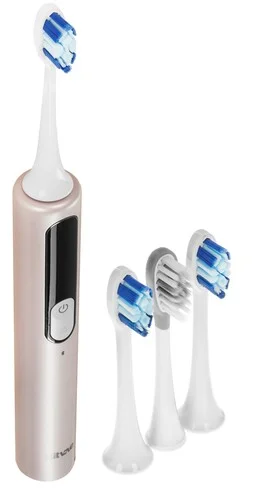 Электрическая зубная щетка Bitvae S3 Smart E-Toothbrush с поддержкой приложения для смартфонов, S3 GLOBAL, розовая