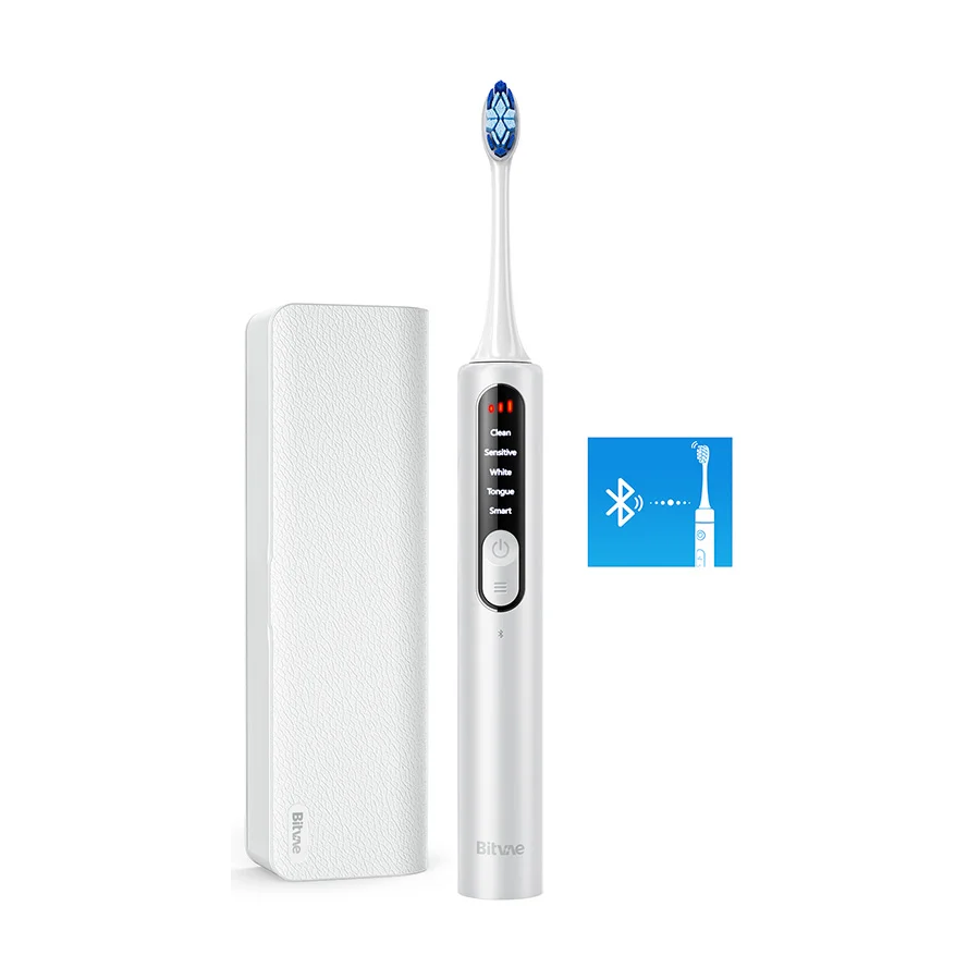 Электрическая зубная щетка Bitvae S3 Smart E-Toothbrush с поддержкой приложения для смартфонов, S3 GLOBAL, розовая