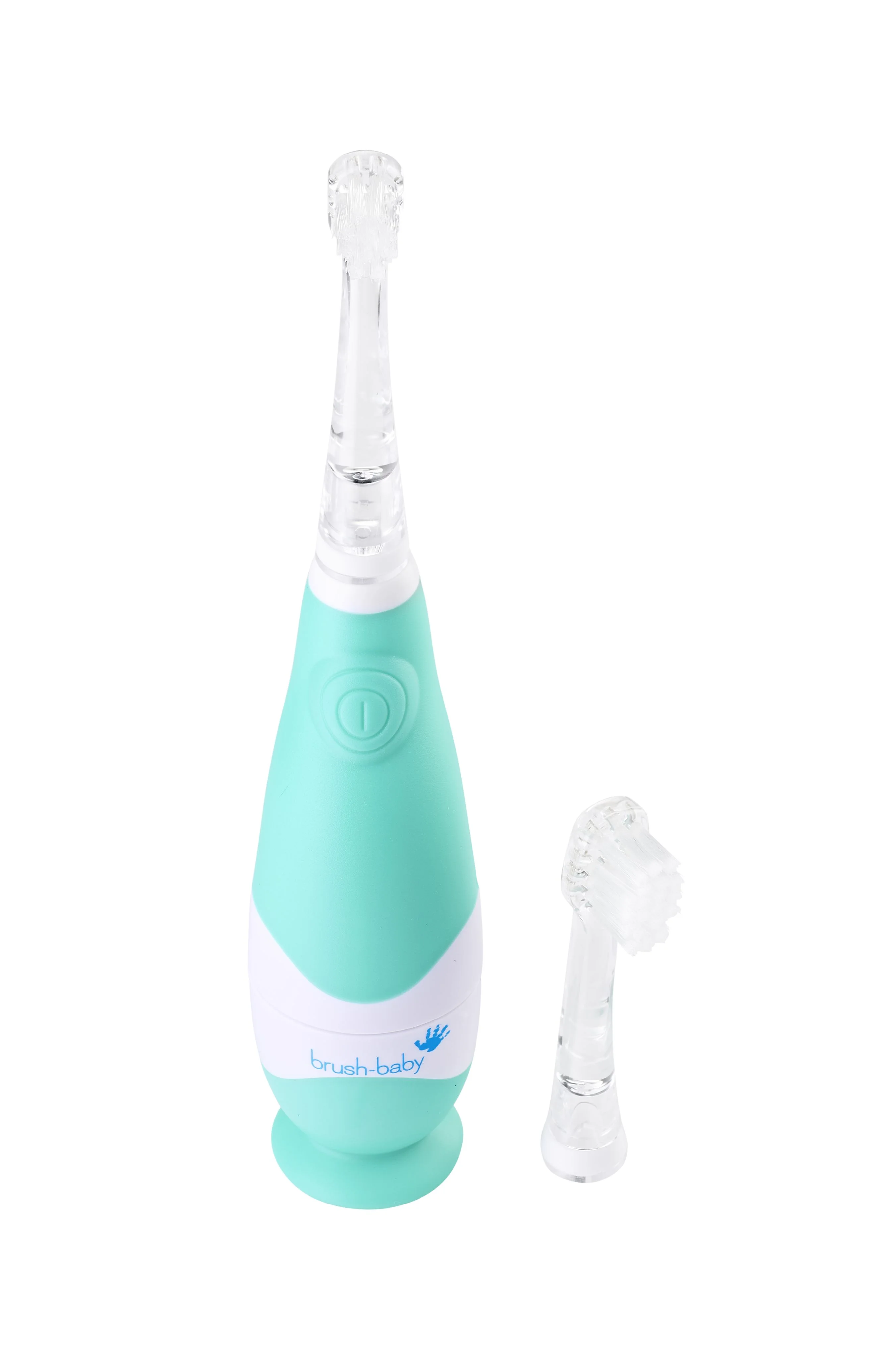 Электрическая зубная щетка Brush-Baby BabySonic, 0-3 года, бирюзовая