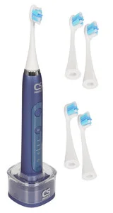 Электрическая зубная щетка CS Medica CS-333-BK, синяя