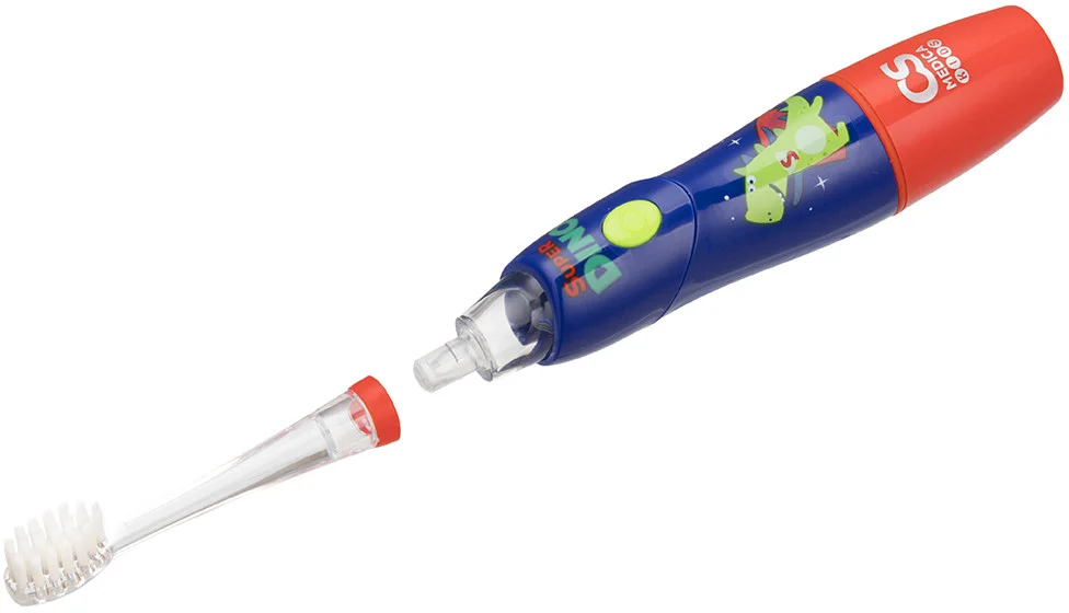 Электрическая зубная щетка CS Medica CS-9760-H, Динозаврик