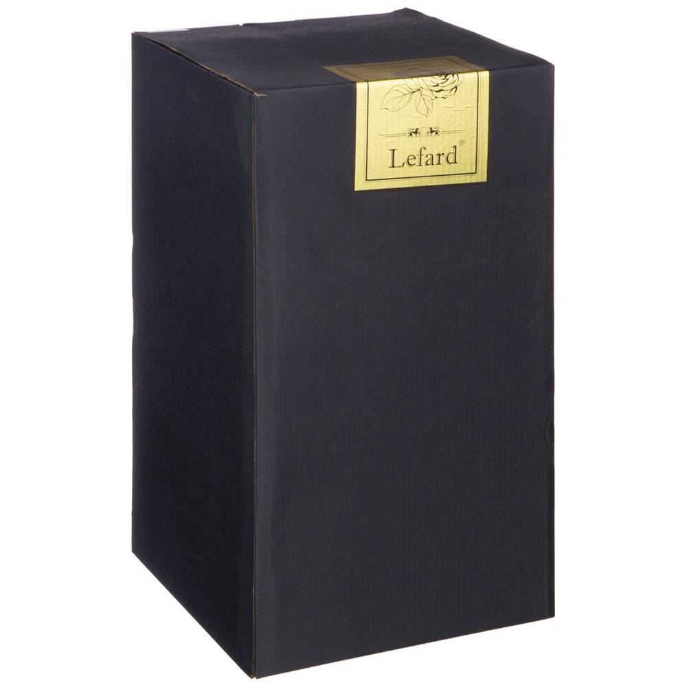 ДИСПЕНСЕР ДЛЯ НАПИТКОВ "ЛИМОНАДНИЦА LEFARD GOLD GLASS" 2,6 Л. 16*16 СМ. ВЫСОТА=44,5 СМ. (КОР=2ШТ.)