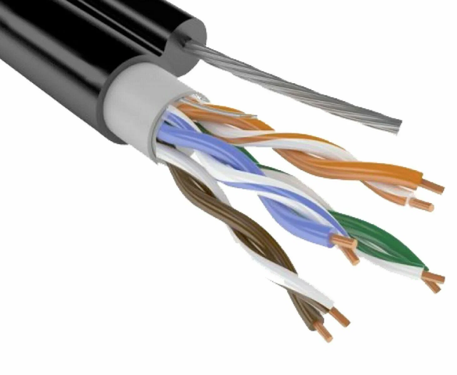 Витая пара, внешняя, биметалл, UTP 4x2x0.50 Cat5e, 305м. Net.on