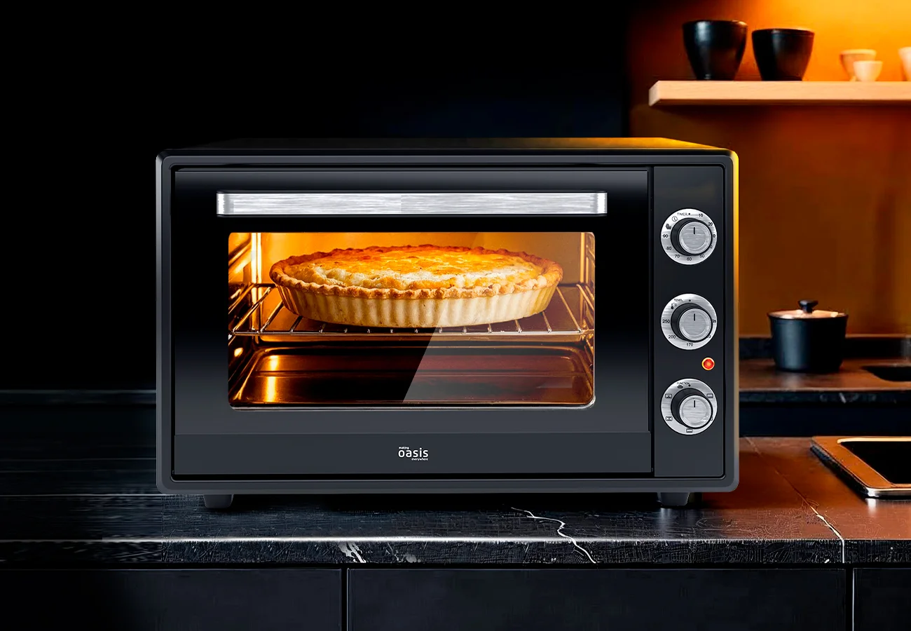 Электрическая мини-печь making Oasis everywhere M-70CB2 2000Вт, 50-250°С, механ.