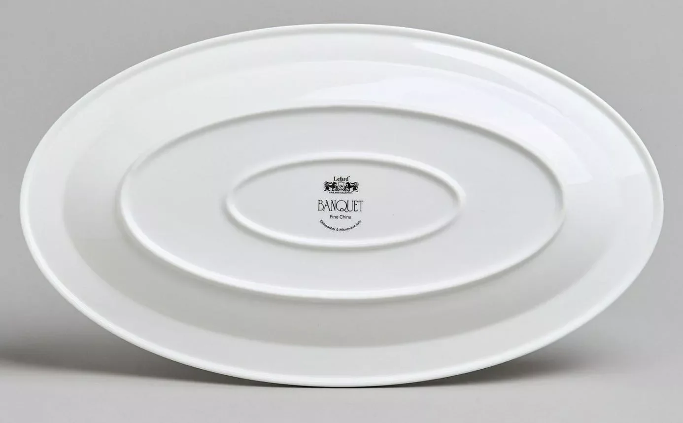 БЛЮДО ОВАЛЬНОЕ LEFARD "BANQUET" 34*22*10,5 CM