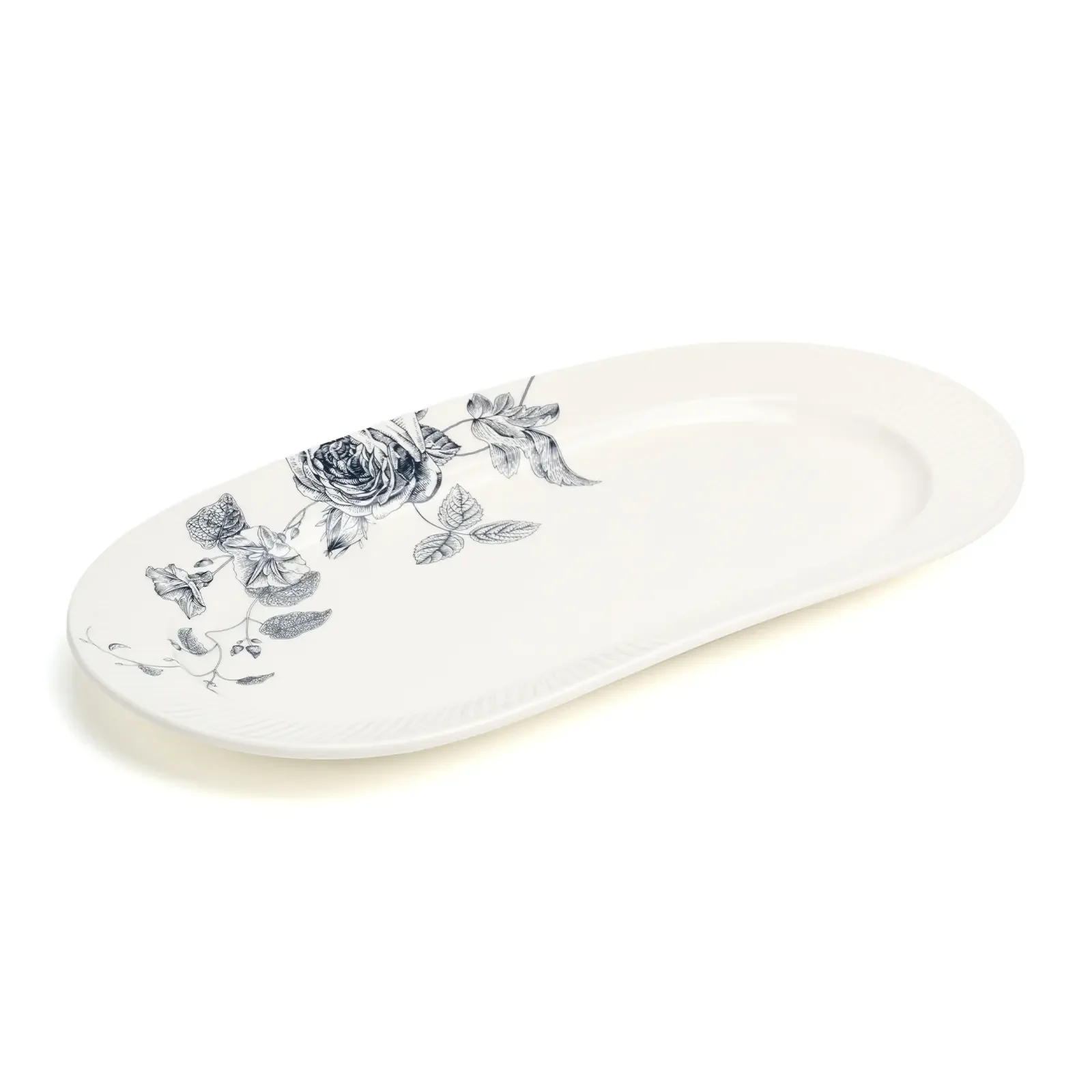 БЛЮДО ОВАЛЬНОЕ LEFARD "BLUE GARDEN" 30*16,5*2,5 СМ